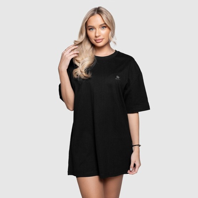 Iron Aesthetics Boyfriend Dámske oversized tričko čierne