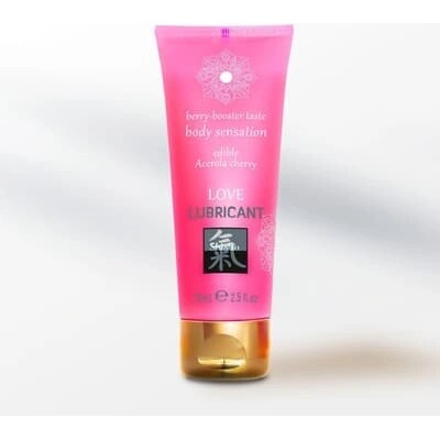 Shiatsu Love lubrikant jedlý Acerola Čerešňa 75 ml