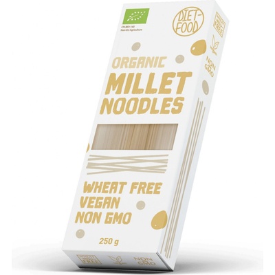 Diet-Food Bezlepkové nudle s prosem 250 g