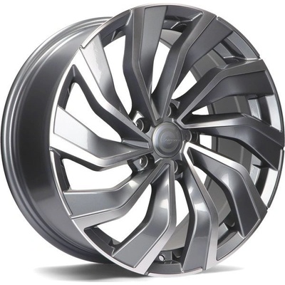Carbonado Lynx 8x18 5x112 ET45 anthracite front polished