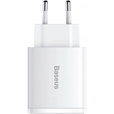 Baseus Compact Quick Charger, 2xUSB, USB-C, PD, 3A, 30W