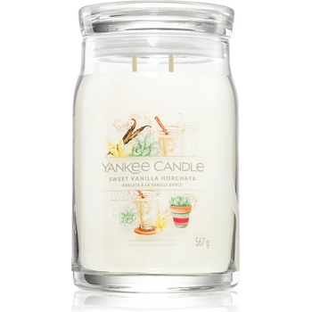 Yankee Candle Sweet Vanilla Horchata ароматна свещ 567 гр