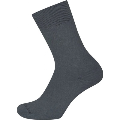 KNITVA 100% bavlněné EMIL 5 párů šedá tmavá