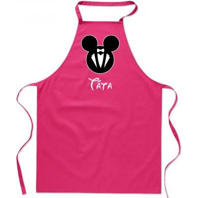 Povidlo.cz Zástěra Mouse Táta Purpurová