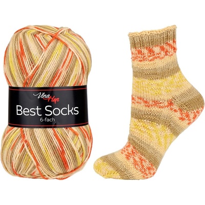 Vlna Hep Best Socks 6-fach 7369