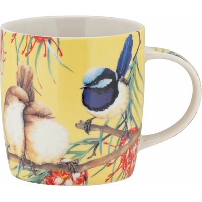 Maxwell & Williams Hrnček Katherine Castle Bird Talk Superb fairywren 370 ml
