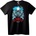NOONEBRAND Тениска Весела нощ на Краампус - 2XL, White