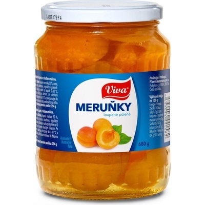 Viva Meruňky půlené 680 g