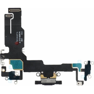 USB nabíjecí kabel pro IPHONE 15 Black OEM