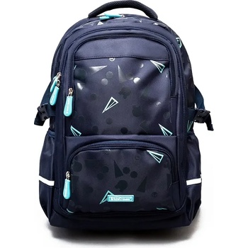 ErichKrause Ученическа раница ErichKrause SchoolLine 23 л, Blue Style, с 2 отделения
