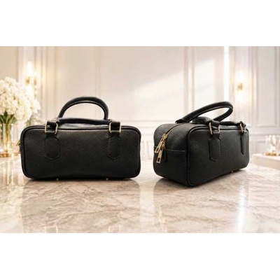 Max Original Leather Dámska kožená kabelka blk 15