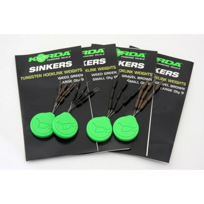 Korda těžítka na návazce Sinker Hooklink Weight Medium Gravel Brown