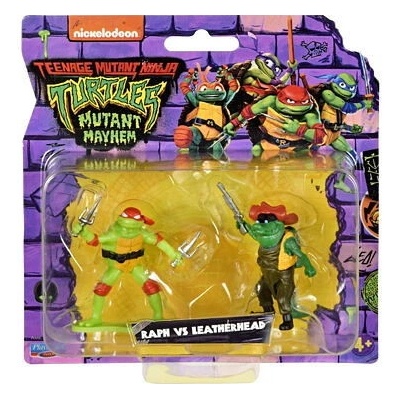 Orbico Teenage Mutant Ninja Turtles - Miniželvy NINGA, 2 ks v balení, Raph vs Leatherhead