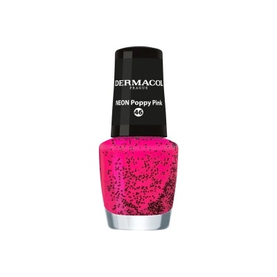 Dermacol dekorativka lak na nehty Neon Poppy Pink 46