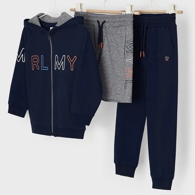 Mayoral Анцуг от 3 части за момче в тъмно синьо Майорал