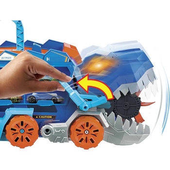 Mattel MATTEL Hot Wheels City T-Rex Mega Transporter HNG50 p1 Т-Рекс Мега транспортер, играчка за деца (10230226)