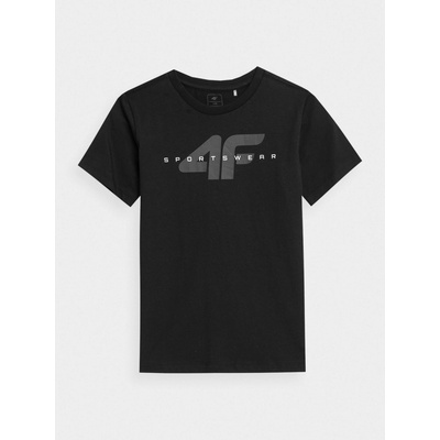 4F dětské tričko 4FJAW23TTSHM0796 deep black