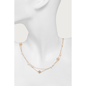 Tory Burch колие дамско позлатено Moondance (184437)