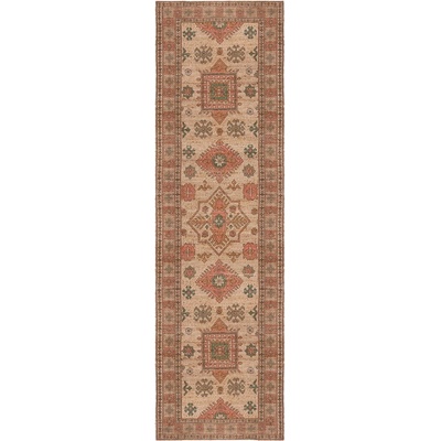 Flair Rugs Ръчно изработен килим със смес от юта в розов и теракотен цвят 60x230 cm Lana Jute - Flair Rugs (503119377601)