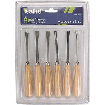 Dláta řezbářská, sada 6ks – Zboží Dáma