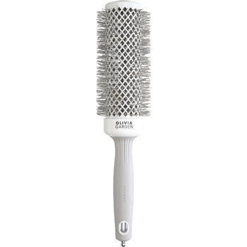 Olivia Garden Expert Blowout Speed Round Brush White & Grey 45 mm