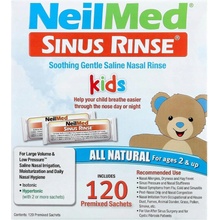 NeilMed Preplach nosa Sinus Rinse Kids Izotonický 120 náhradných vreciek