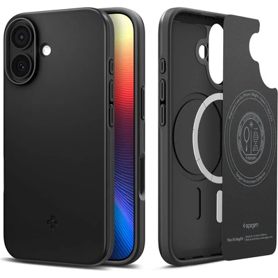 Spigen Калъф Spigen Thin Fit MagSafe за iPhone 17 - черен (8800283315059)