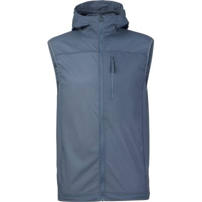 Stoic Мъжки ветрозащитен елек Stoic NybroSt. Windbreaker Vest with Hood Windproof vest - Ocean Blue - размер XL (053-0061-0114)