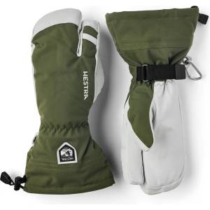 Hestra Ръкавици Hestra Army Leather Heli Ski 3 Finger Gloves - Olive - размер 10 (EU) (202-2078-1115)
