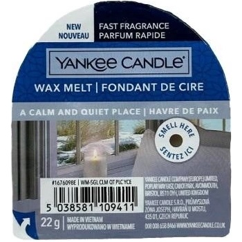 Yankee Candle vonný vosk do aromalampy A Calm & Quiet Place 22 g
