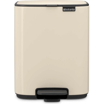 Brabantia Кош за боклук Brabantia Bo Pedal 1010077, 7 л, Плавно затваряне, Гумирана основа, Бежов (1010077)