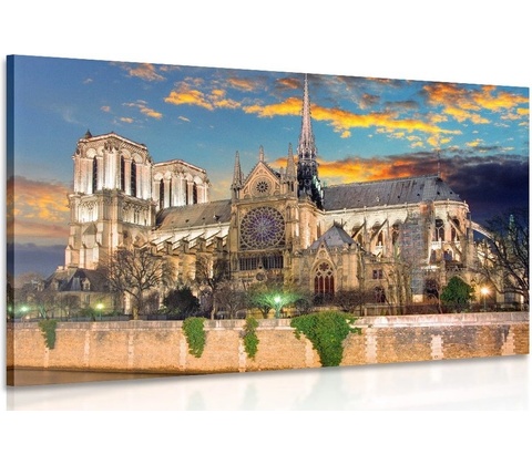 Obraz katedrála Notre Dame