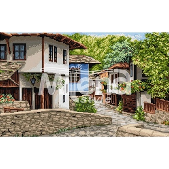 Image 1 of Milena Style Етъра - Печатана Aida 14 ct с конци Ariadna