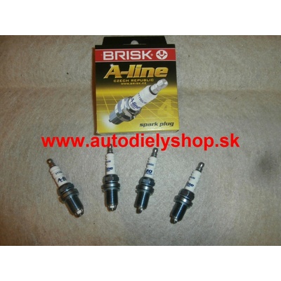 Alfa 147 10/00-2/05 Zapalovacie sviečky sada / BRISK / dlžka 151mm