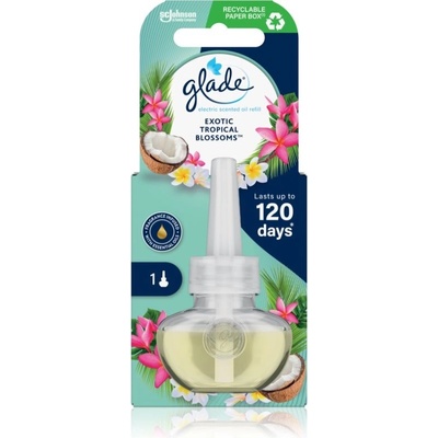 Glade náhradní náplň do osvěžovače vzduchu Exotic Tropical Blossoms, 20 ml