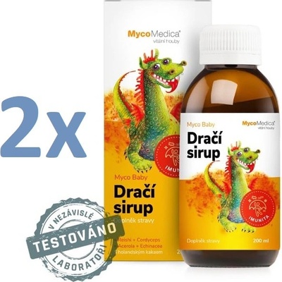 MycoMedica MycoBaby dračí sirup 2 x 200 ml