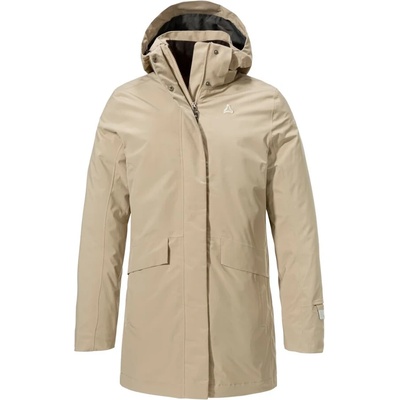Schöffel Дамско яке парка Schöffel Women's 3in1 Parka Borkol Parka - Nutmeg - размер 34 (EU) (104-5549-0311)