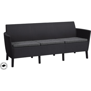 Allibert Salema 3 seater sofa - grafit