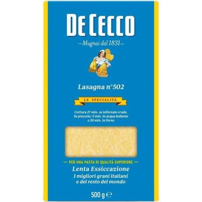 De Cecco Lasagna semolinové 500 g