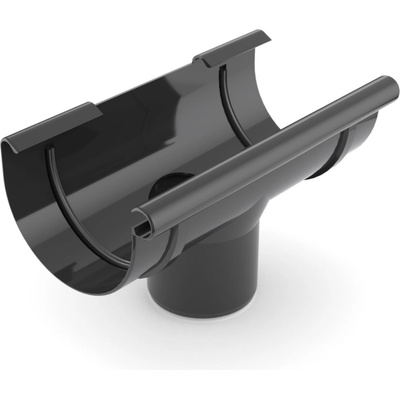 Bryza PVC Výpustný otvor 75 mm čierny