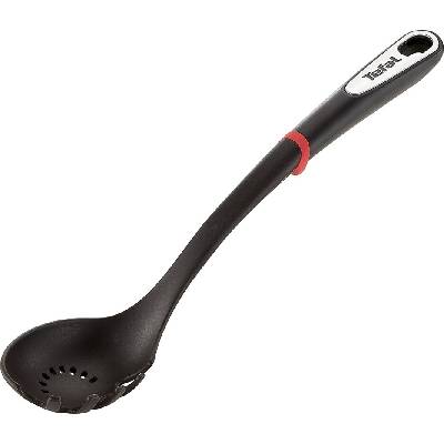 Лъжица Tefal K2060214, Ingenio, Pasta spoon, Kitchen tool, Nylon/Fiberglass, 39.6x10.6x6.4cm, Up to 220°C, Dishwasher safe, blac (K2060214)