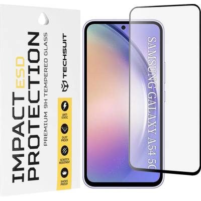Techsuit Протектор за Samsung Galaxy A54 - ESD Glass - черен