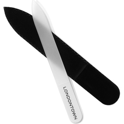 Londontown Glass Nail File White skleněný pilník na nehty 1 ks