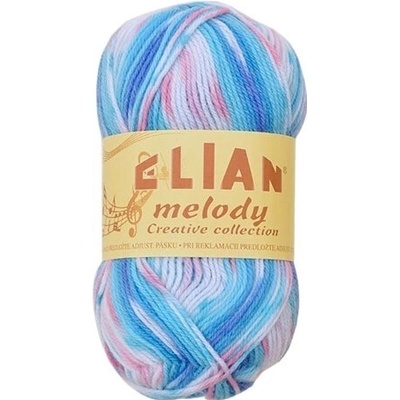 VSV Ponožková příze Elian Melody 296 - modrá