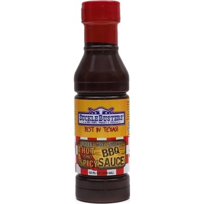 Sucklebusters BBQ Sauce Hot & Spicy, 354ml