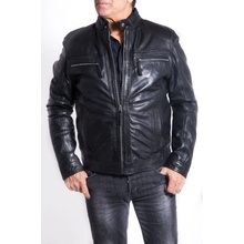 Max Original Leather pánska kožená bunda EL-101 Black