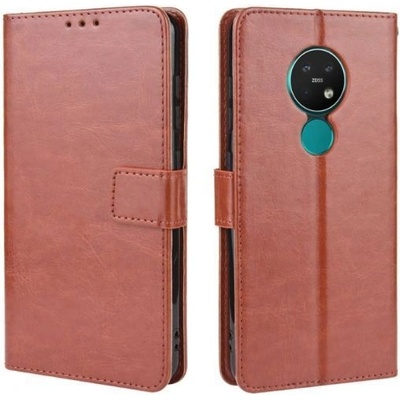 TT-TopTechnology Kožené Nokia 7.2 hnědé, brown – Zboží Živě