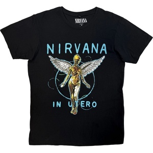 Nirvana In Utero Neon Blue Carbon Black M Риза (NIRVCBN99MB02)