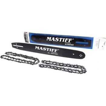 Mastiff Lišta 35 cm + 2 reťaze 14" 52 článkov 3/8" 1.3mm MFG143852