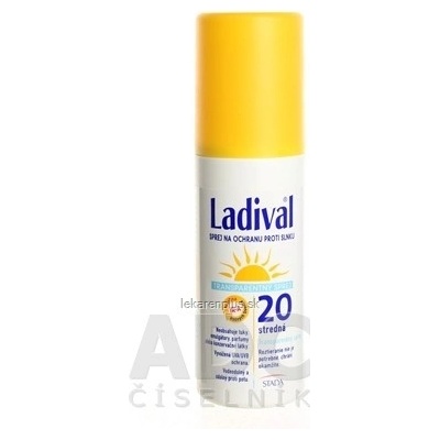 Ladival Transparent spray SPF20 150 ml